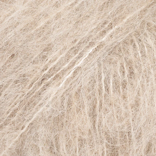 DROPS Brushed Alpaca Silk 04 Beige chiaro (Uni Colour)