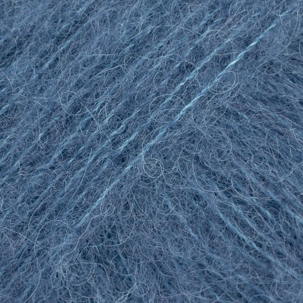 DROPS Brushed Alpaca Silk 25 Blu acciaio (Uni Colour)
