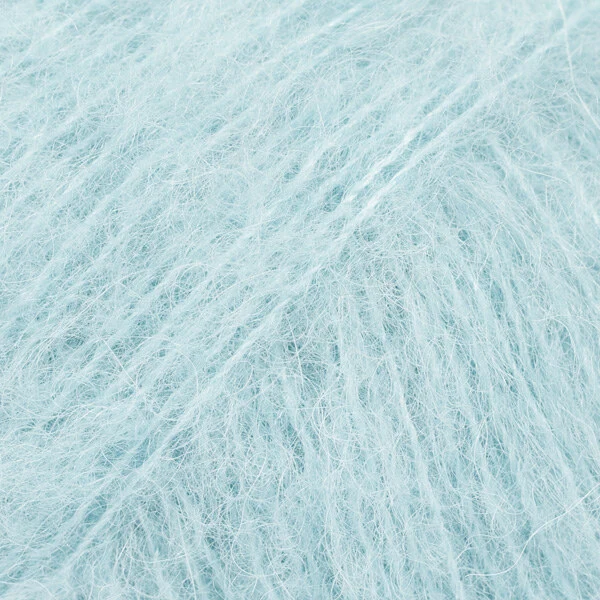 DROPS Brushed Alpaca Silk 15 Verde oceano chiaro (Uni Colour)