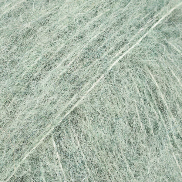 DROPS Brushed Alpaca Silk 21 Verde salvia (Mix)