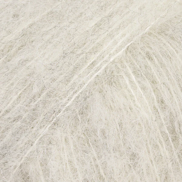 DROPS Brushed Alpaca Silk 35 Grigio perla (Mix)