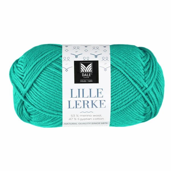Dale LILLE Lerke 8173 Blu tropicale