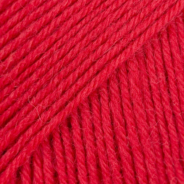 DROPS Fabel Uni Colour 106 Rosso