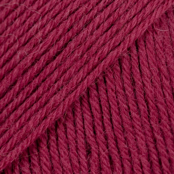 DROPS Fabel Uni Colour 113 Rosso rubino