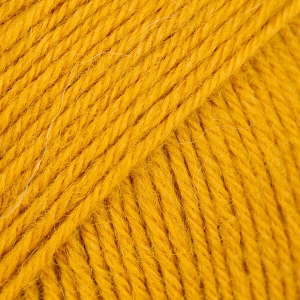 DROPS Fabel Uni Colour 111 Giallo senape