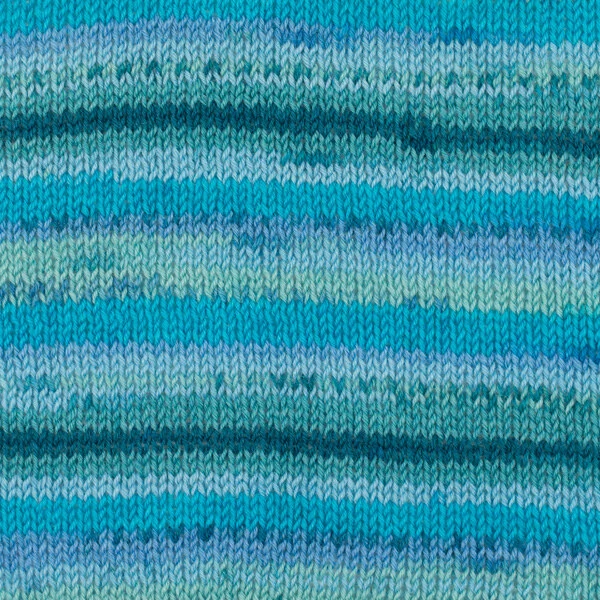 DROPS Fabel Print 340 Blu laguna