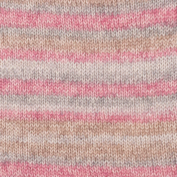 DROPS Fabel Long Print 623 Nebbia rosa