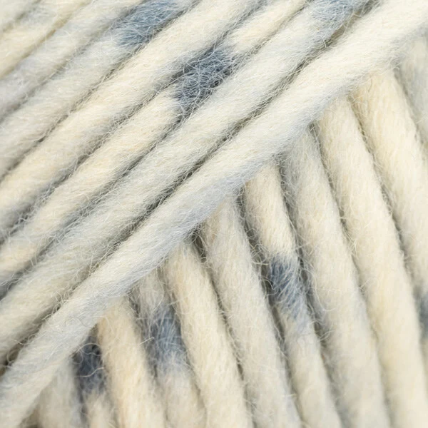 DROPS Snow Mix/Print 137 Denim lavato (Print)