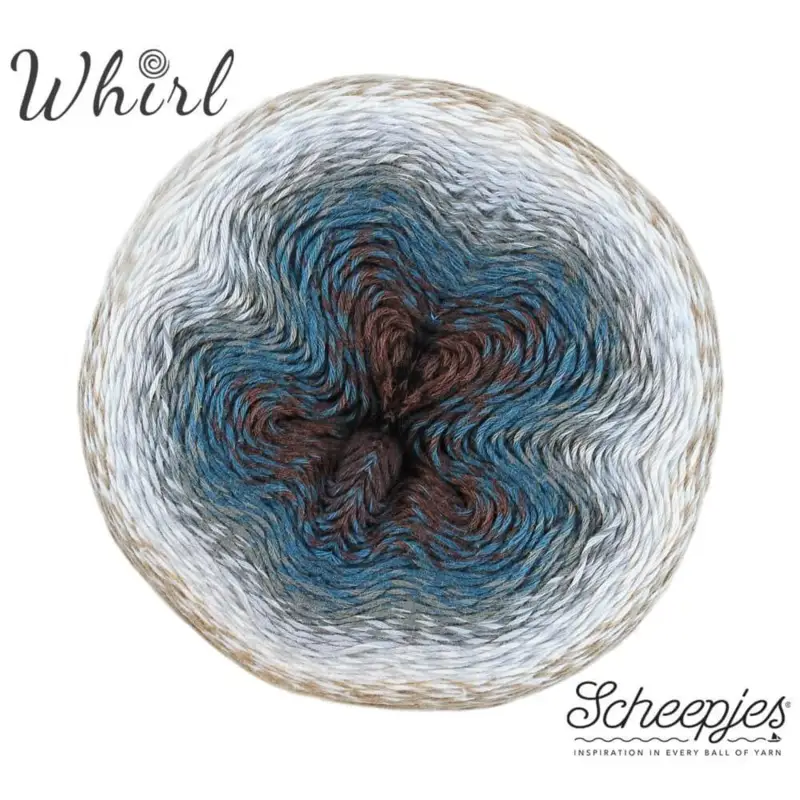 Scheepjes Whirl 766 Mid Morning Mocha'roo