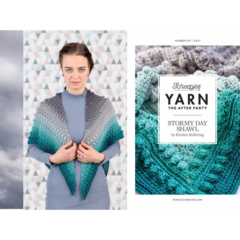 Ricetta: The After Party No.09 English - Stormy Day Shawl - può essere acquistato solo con 1 ngl Whirl