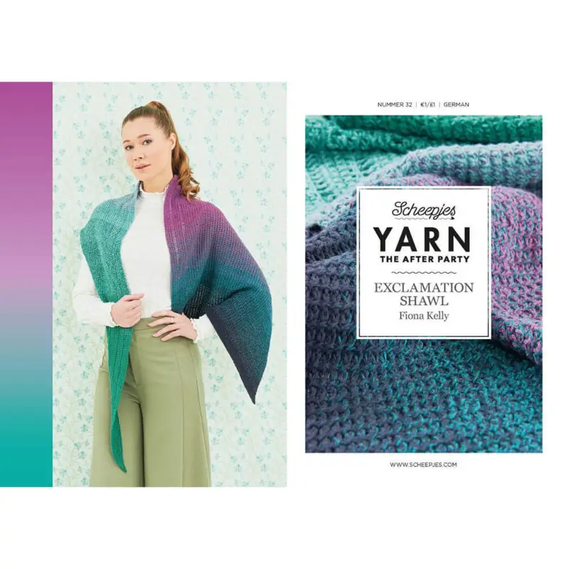 Ricetta: The After Party No.32 English - Exclamation Shawl - acquistabile solo con 1 ngl Whirl