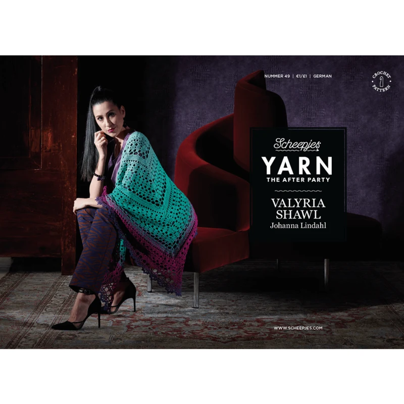 Ricetta: The After Party No.49 English - Valyria Shawl - acquistabile solo con 1 ngl Whirl
