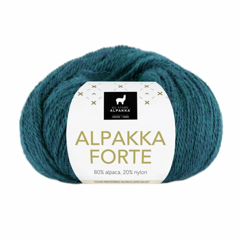 Du Store Alpakka Forte 723 Petrolio scuro