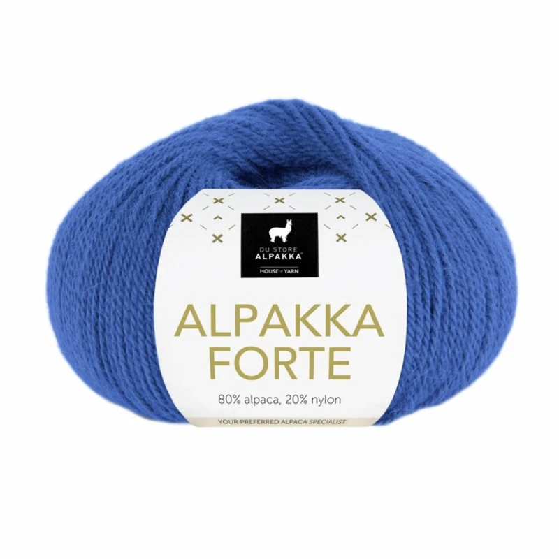 Du Store Alpakka Forte 746 Blu reale