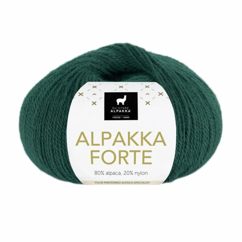 Du Store Alpakka Forte 737 Verde abete
