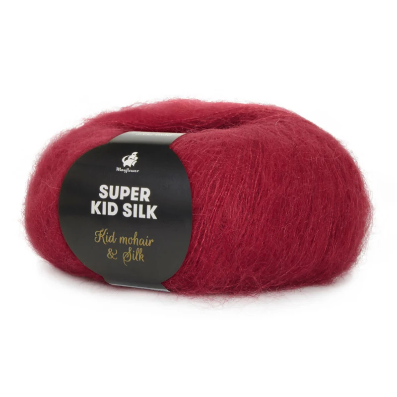 Mayflower Super Kid Silk 121 Rosso rio