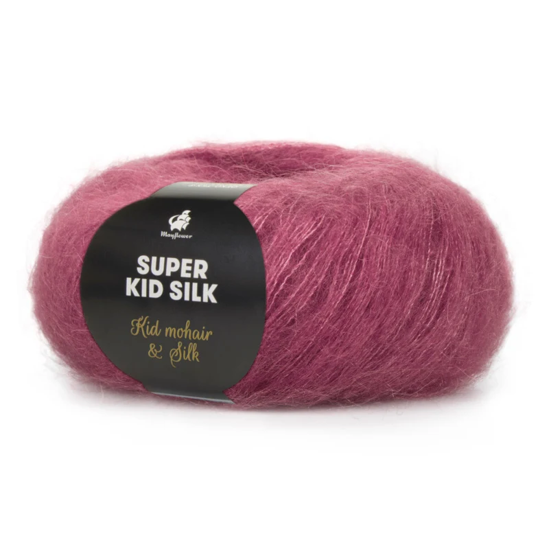 Mayflower Super Kid Silk 16 Rosa scuro