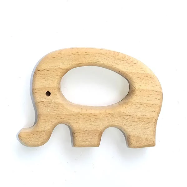 LindeHobby Anello in Legno, Figura (11 diversi) Elefante