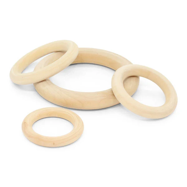 LindeHobby Anello in Legno (5, 6, 7 e 10 cm)