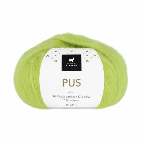 Du Store Alpakka Pus 4056 Verde pera