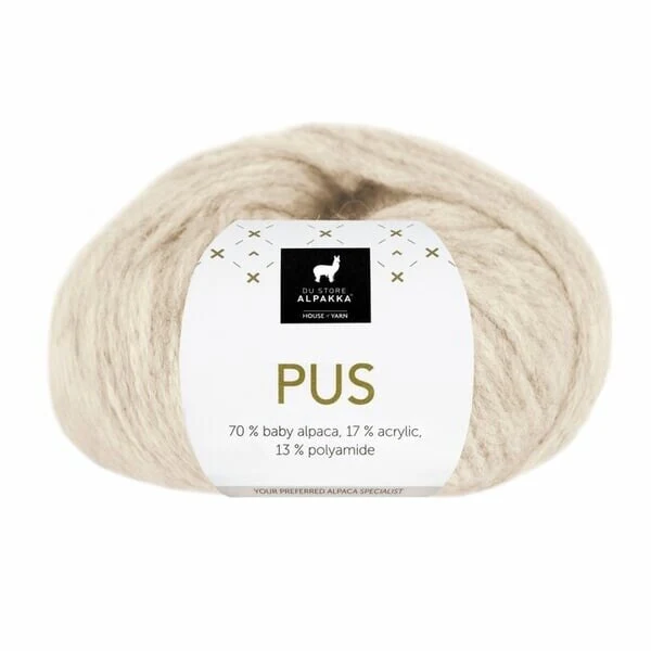 Du Store Alpakka Pus 4064 Beige chiaro mélange