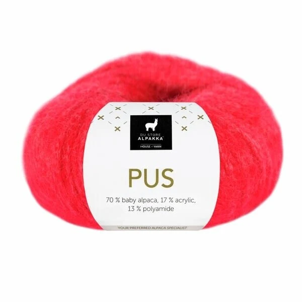 Du Store Alpakka Pus 4068 Rosso vivo