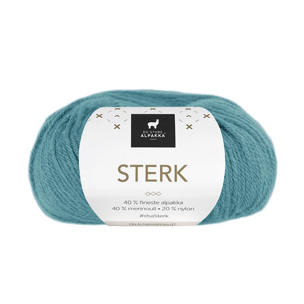 Du Store Alpakka Sterk 834 Turchese