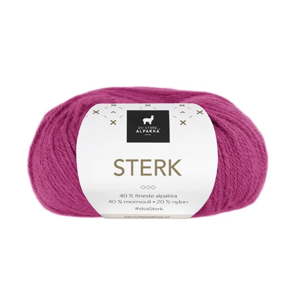 Du Store Alpakka Sterk 825 Rosa scuro