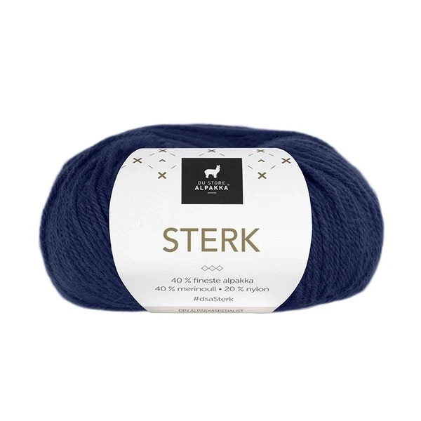 Du Store Alpakka Sterk 827 Blu navy