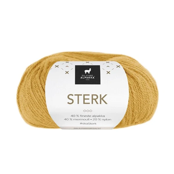 Du Store Alpakka Sterk 855 Giallo