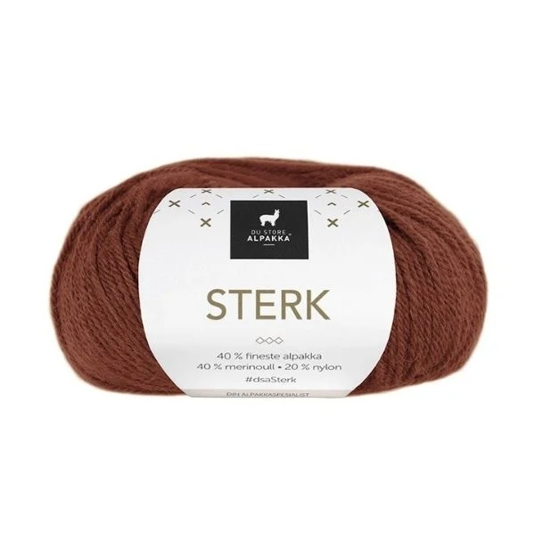 Du Store Alpakka Sterk 862 Rame bruciato