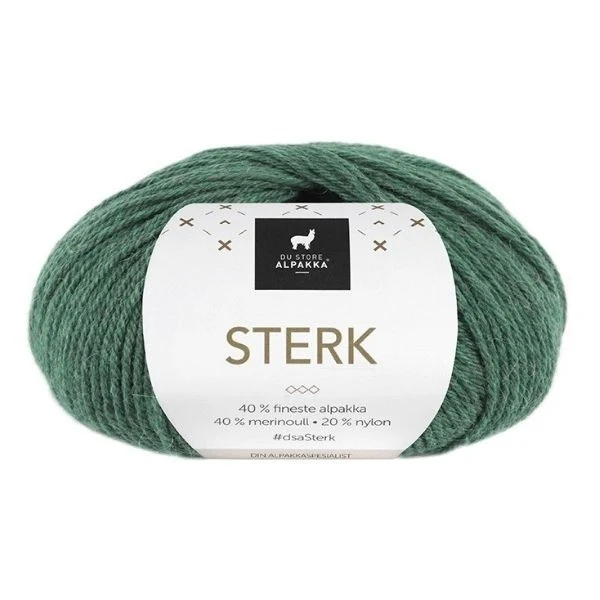 Du Store Alpakka Sterk 888 Erica verde
