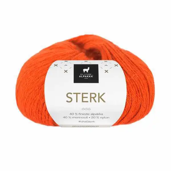 Du Store Alpakka Sterk 907 Arancione