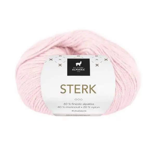 Du Store Alpakka Sterk 910 Rosa chiaro