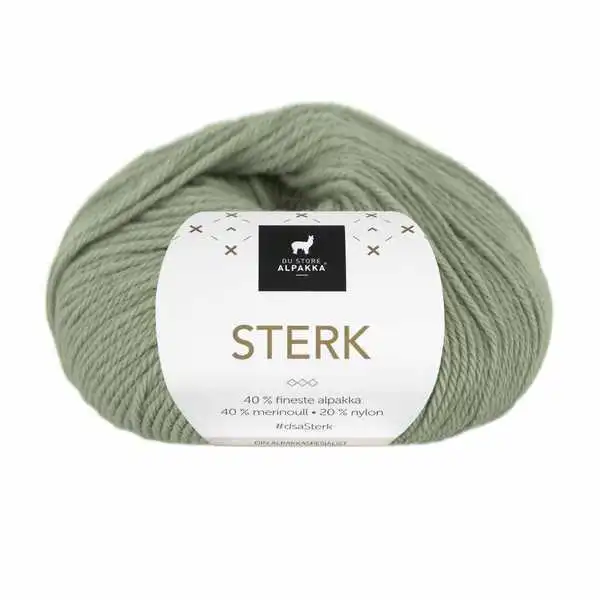 Du Store Alpakka Sterk 916 Foglia di tè
