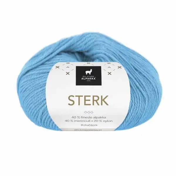 Du Store Alpakka Sterk 918 Blu ghiaccio