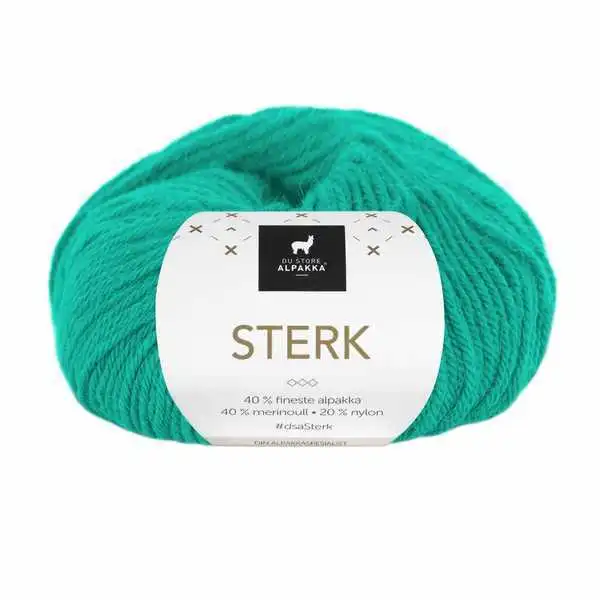 Du Store Alpakka Sterk 919 Blu tropicale