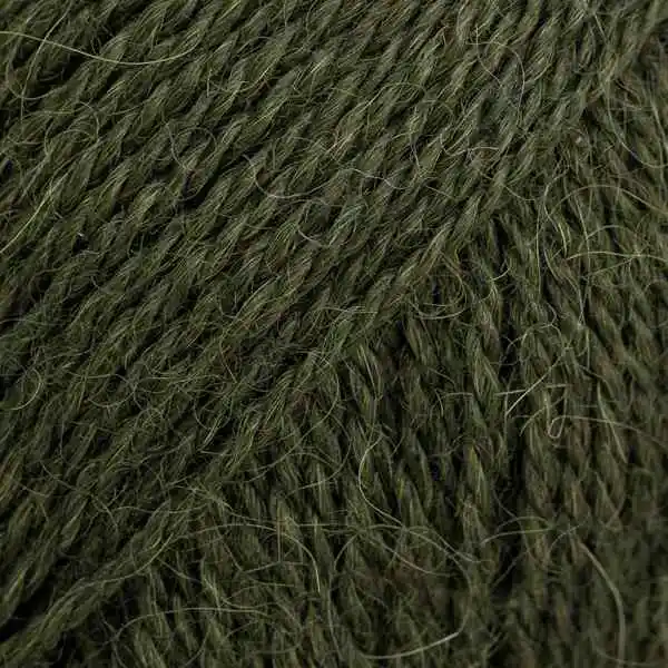 DROPS Alpaca 7895 Verde militare scuro (Uni Colour)