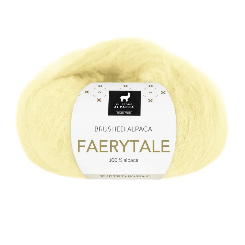 Du Store Alpakka Faerytale 819 Giallo chiaro