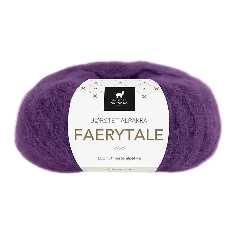 Du Store Alpakka Faerytale 709 Viola scuro