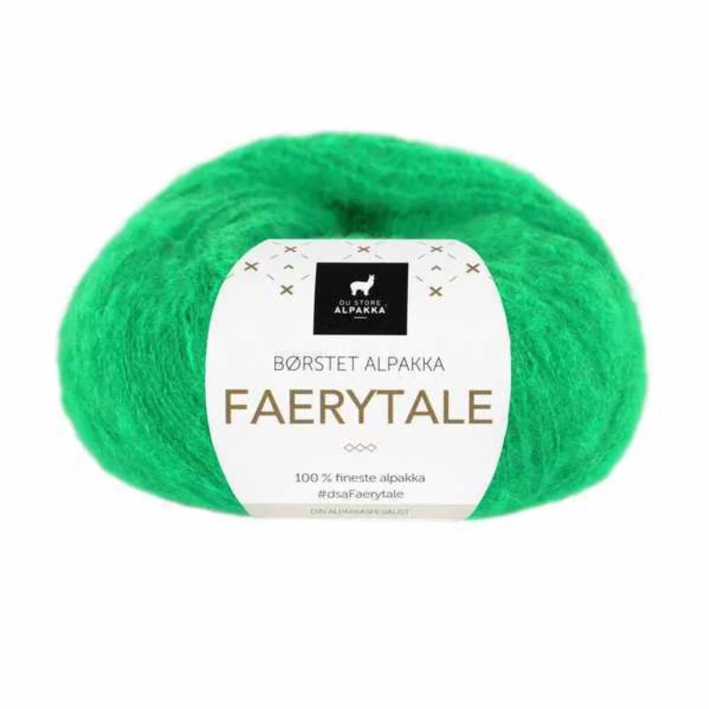 Du Store Alpakka Faerytale 802 Verde brillante