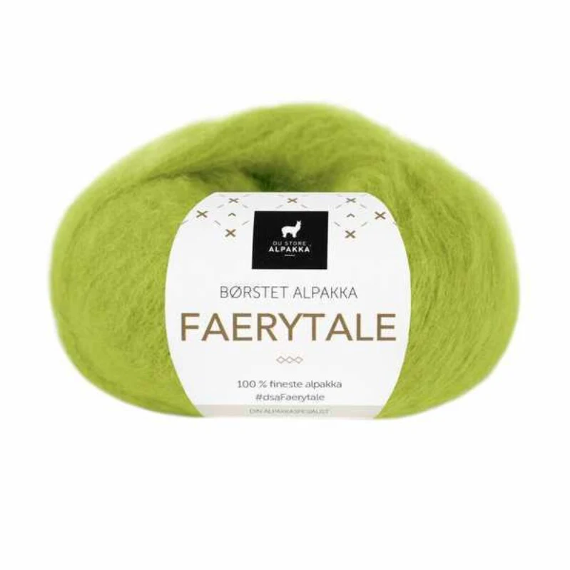 Du Store Alpakka Faerytale 803 Verde pera