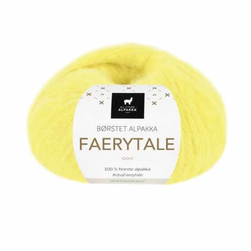 Du Store Alpakka Faerytale 812 Giallo