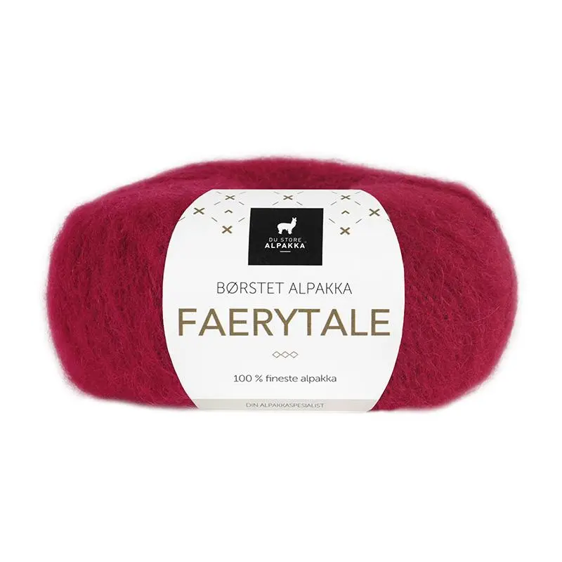 Du Store Alpakka Faerytale 711 Rosso