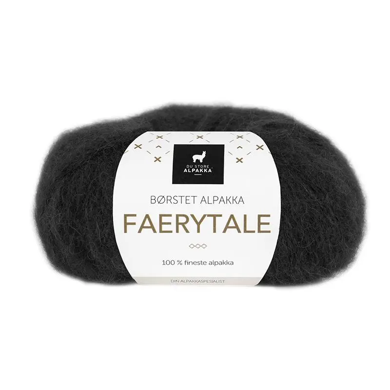 Du Store Alpakka Faerytale 719 Nero