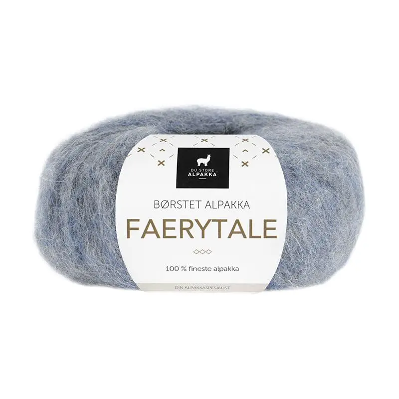 Du Store Alpakka Faerytale 740 Grigio-blu