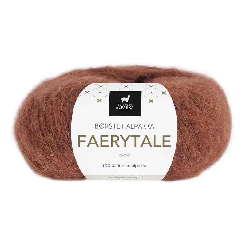 Du Store Alpakka Faerytale 743 Ruggine