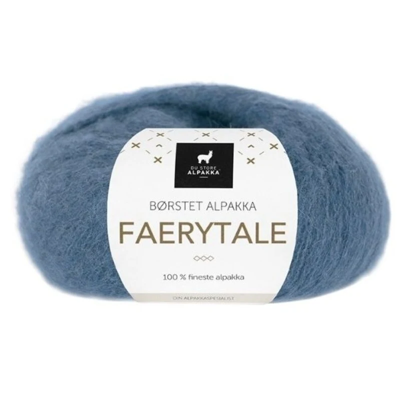 Du Store Alpakka Faerytale 704 Blu denim