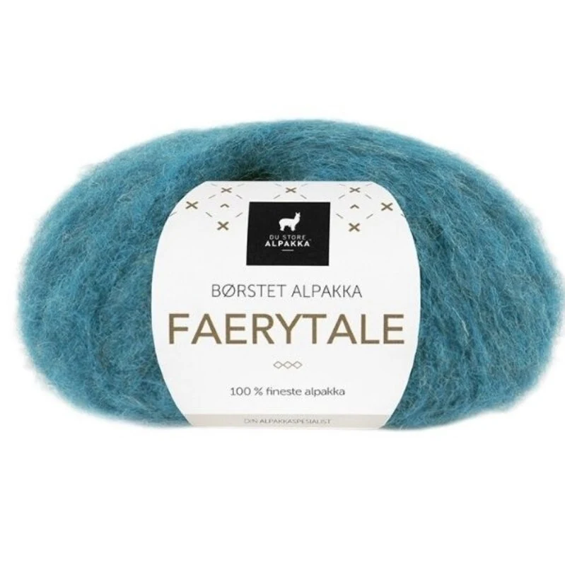 Du Store Alpakka Faerytale 766 Turchese mélange