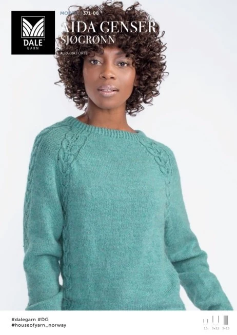DG371-08 Maglia Aida - Verde mare